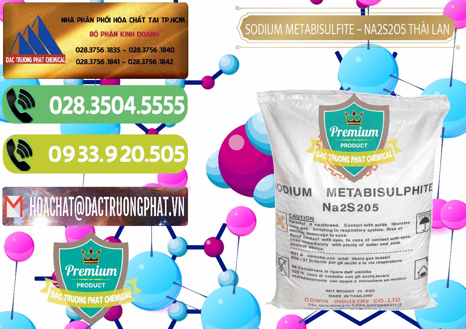 Đơn vị chuyên cung ứng _ bán Sodium Metabisulfite - NA2S2O5 Thái Lan Cowin - 0145 - Công ty nhập khẩu & cung cấp hóa chất tại TP.HCM - hoachatmientay.vn