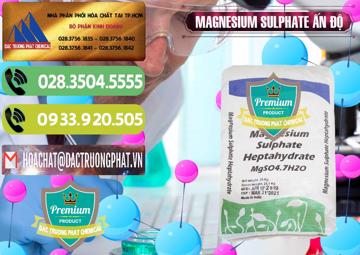 Đơn vị cung ứng & bán MGSO4.7H2O – Magnesium Sulphate Heptahydrate Ấn Độ India - 0362 - Phân phối ( kinh doanh ) hóa chất tại TP.HCM - hoachatmientay.vn