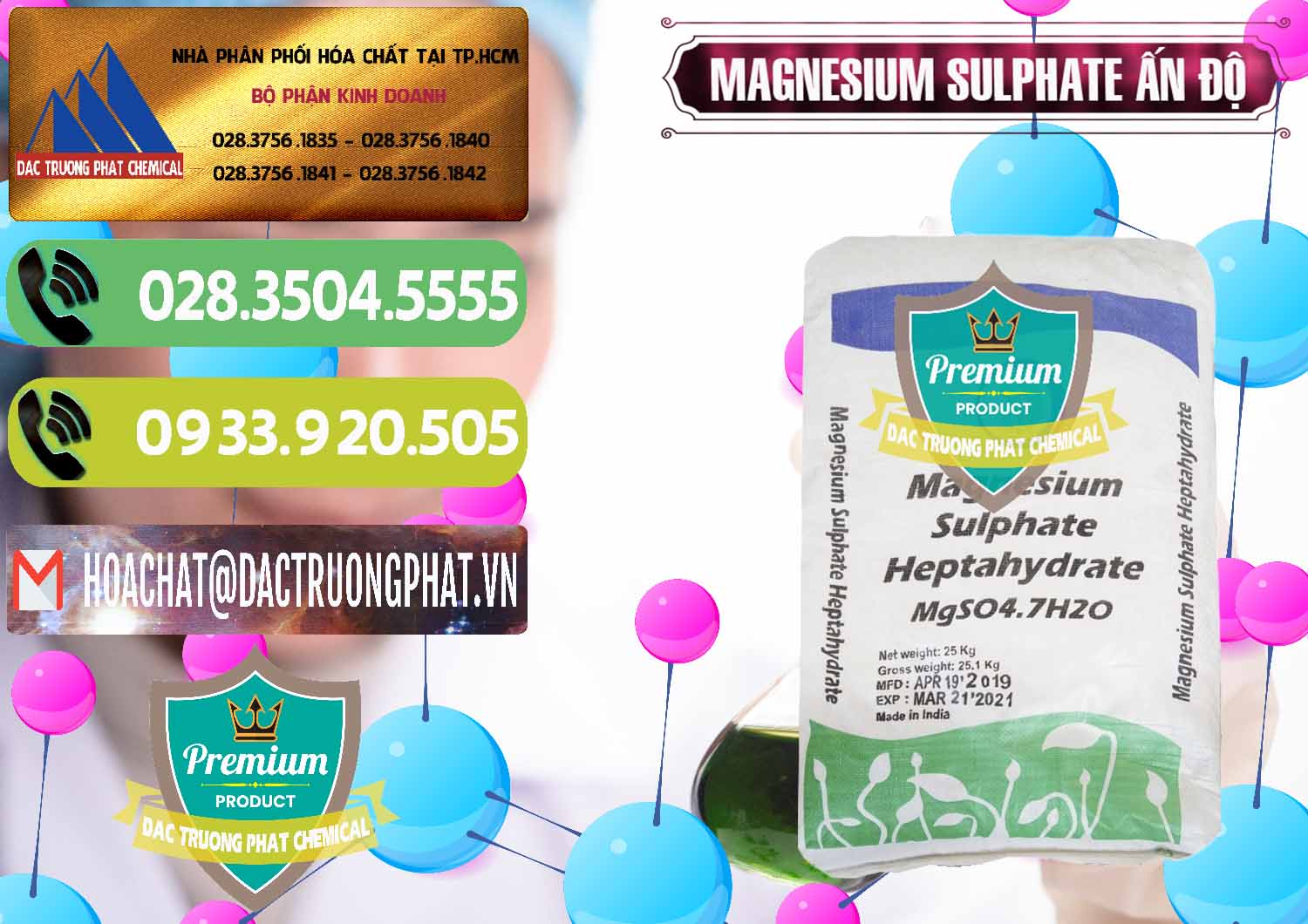 Nơi chuyên cung ứng _ bán MGSO4.7H2O – Magnesium Sulphate Heptahydrate Ấn Độ India - 0362 - Cty phân phối ( kinh doanh ) hóa chất tại TP.HCM - hoachatmientay.vn