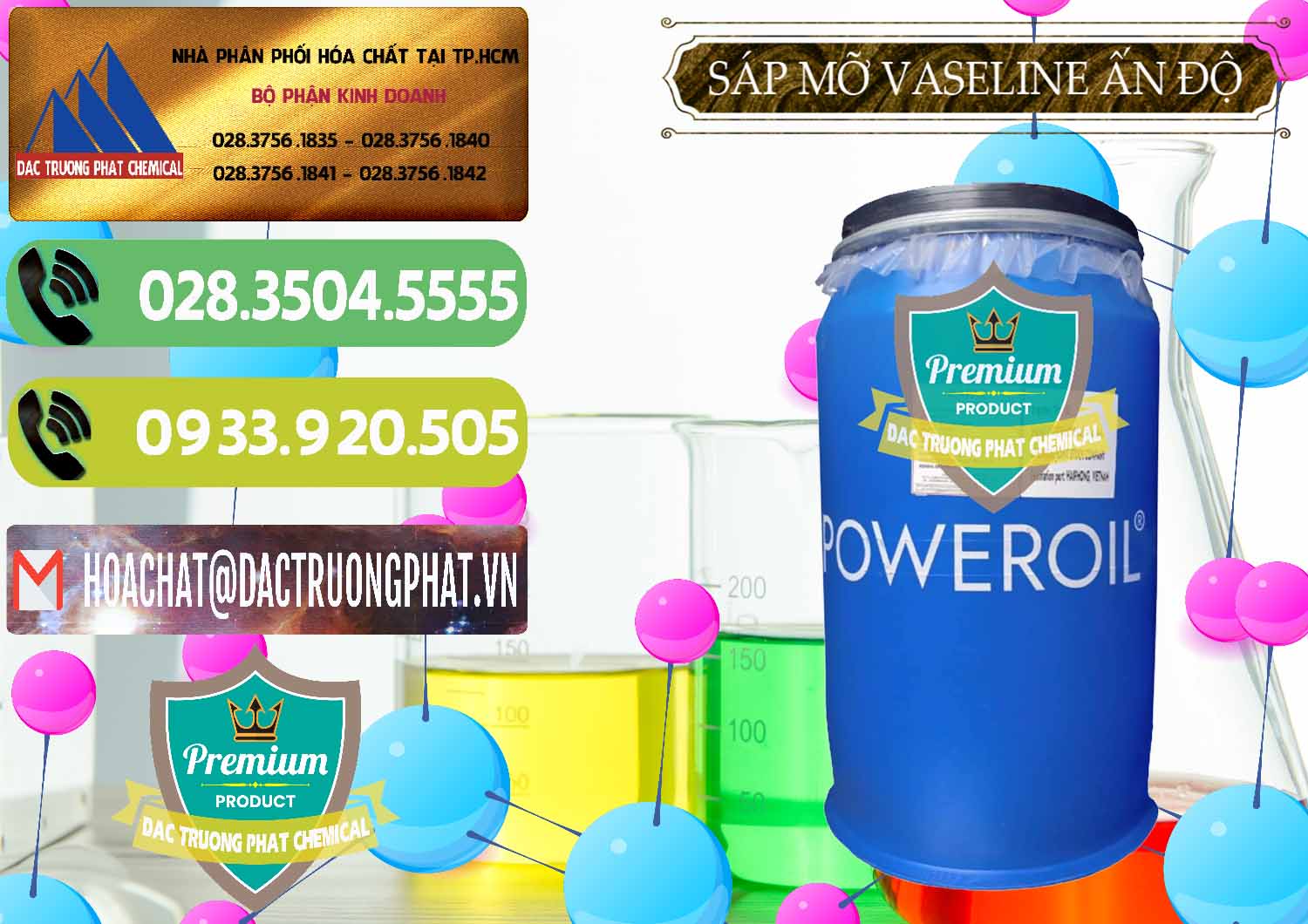 Cty cung cấp & bán Sáp Mỡ Vaseline Ấn Độ India - 0372 - Chuyên nhập khẩu và phân phối hóa chất tại TP.HCM - hoachatmientay.vn