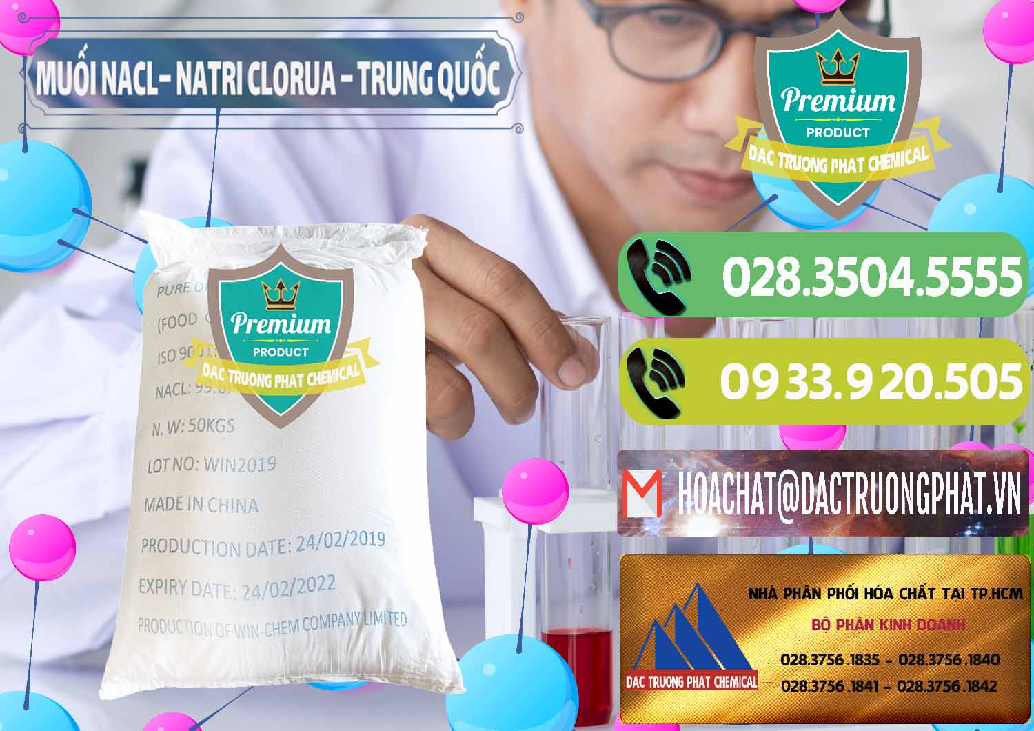 Nhà cung cấp _ bán Muối NaCL – Sodium Chloride Trung Quốc China - 0097 - Đơn vị phân phối _ cung cấp hóa chất tại TP.HCM - hoachatmientay.vn