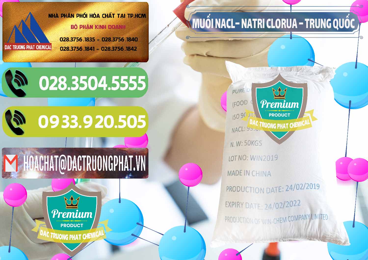 Đơn vị nhập khẩu ( bán ) Muối NaCL – Sodium Chloride Trung Quốc China - 0097 - Cty chuyên nhập khẩu - cung cấp hóa chất tại TP.HCM - hoachatmientay.vn