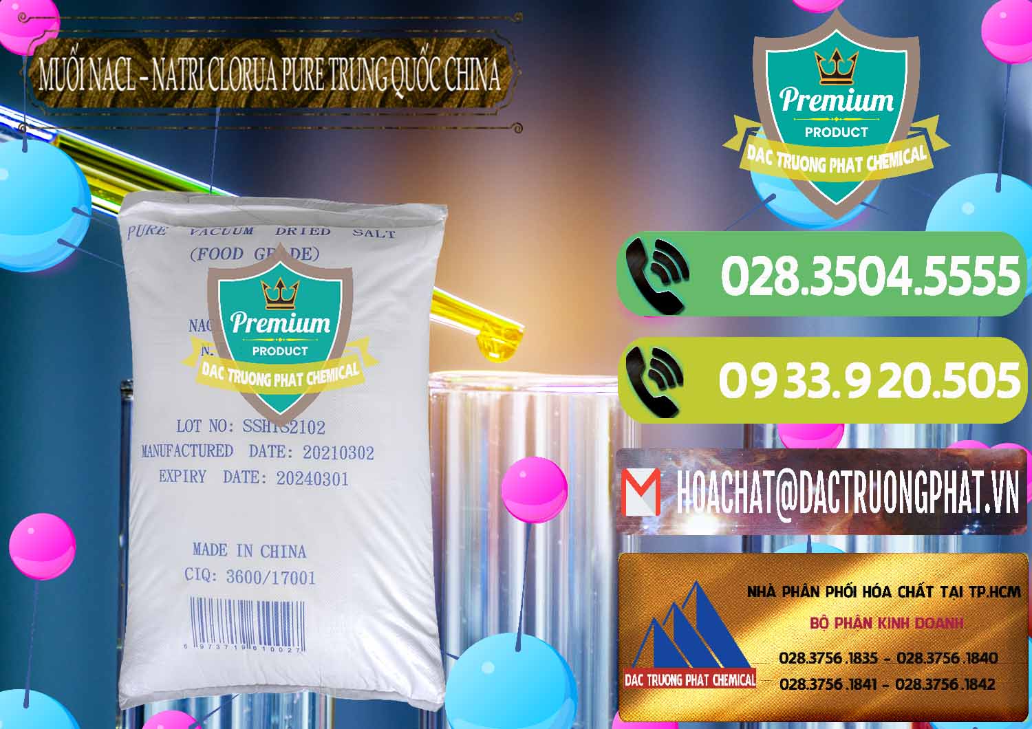 Cty chuyên bán & phân phối Muối NaCL – Sodium Chloride Pure Trung Quốc China - 0230 - Công ty nhập khẩu - cung cấp hóa chất tại TP.HCM - hoachatmientay.vn