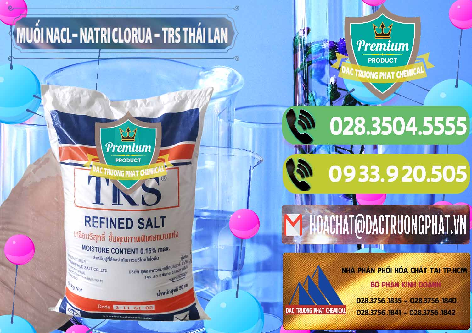 Công ty chuyên cung cấp ( bán ) Muối NaCL – Sodium Chloride TRS Thái Lan - 0096 - Cung cấp _ kinh doanh hóa chất tại TP.HCM - hoachatmientay.vn