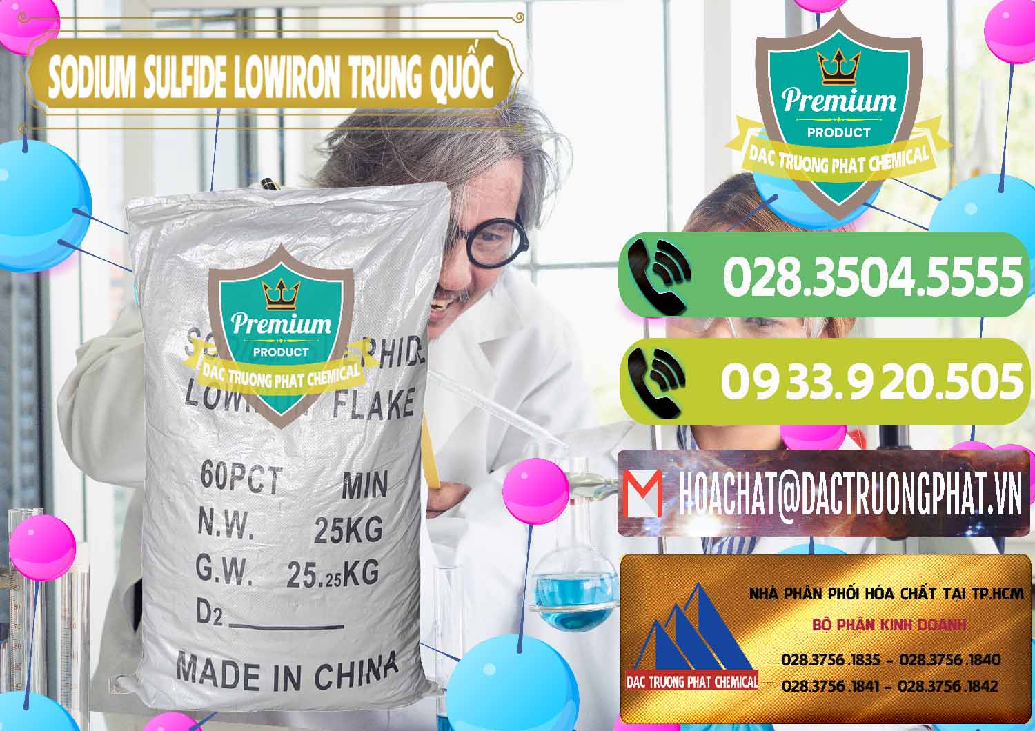 Nơi chuyên cung cấp _ bán Sodium Sulfide NA2S – Đá Thối Lowiron Trung Quốc China - 0227 - Công ty cung cấp và kinh doanh hóa chất tại TP.HCM - hoachatmientay.vn