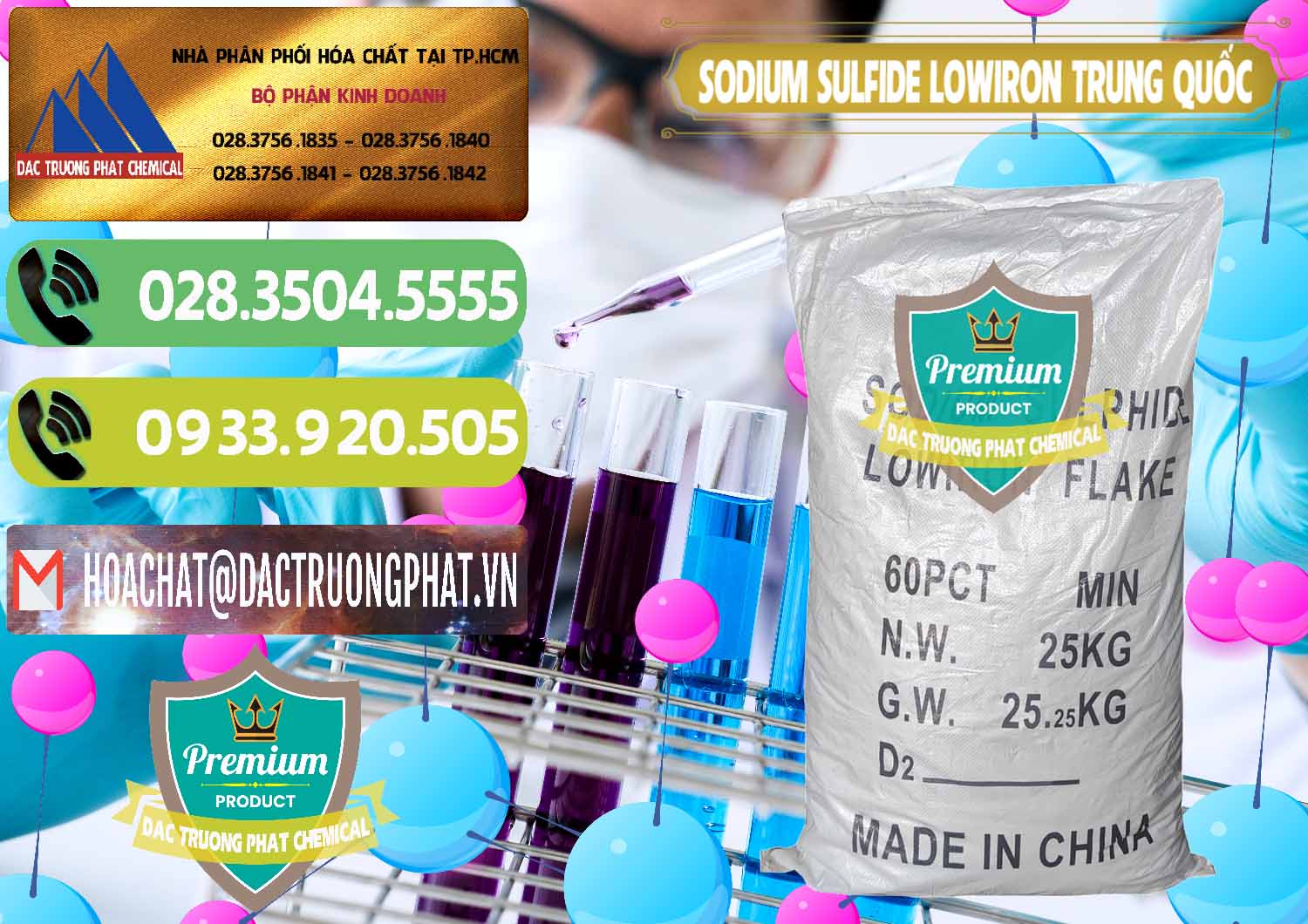 Bán & cung cấp Sodium Sulfide NA2S – Đá Thối Lowiron Trung Quốc China - 0227 - Nơi nhập khẩu và cung cấp hóa chất tại TP.HCM - hoachatmientay.vn