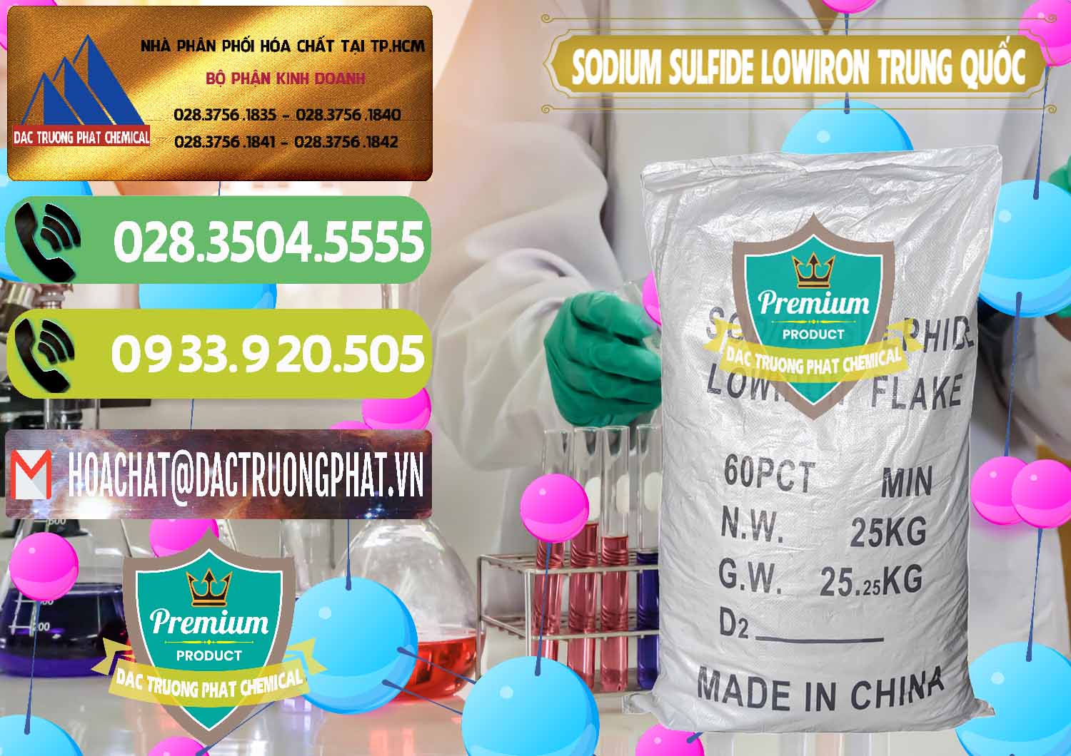 Công ty chuyên cung cấp _ bán Sodium Sulfide NA2S – Đá Thối Lowiron Trung Quốc China - 0227 - Nhà cung cấp và phân phối hóa chất tại TP.HCM - hoachatmientay.vn