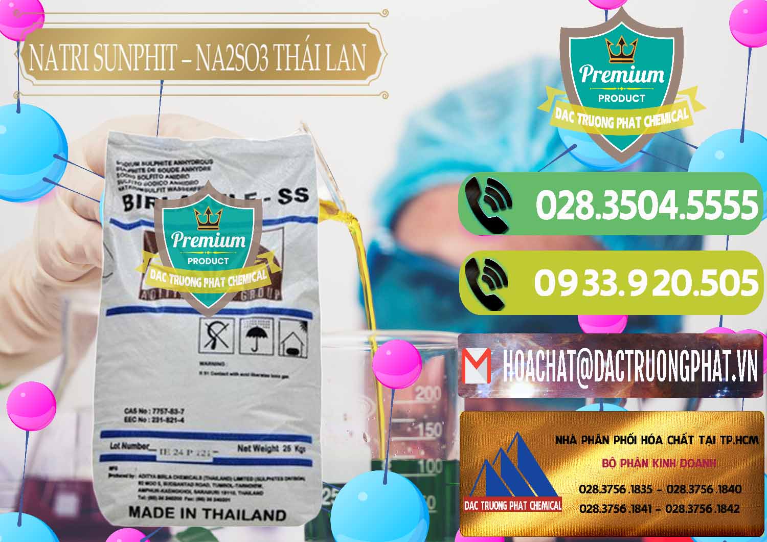 Cty chuyên phân phối _ bán Natri Sunphit - NA2SO3 Thái Lan - 0105 - Chuyên phân phối _ bán hóa chất tại TP.HCM - hoachatmientay.vn