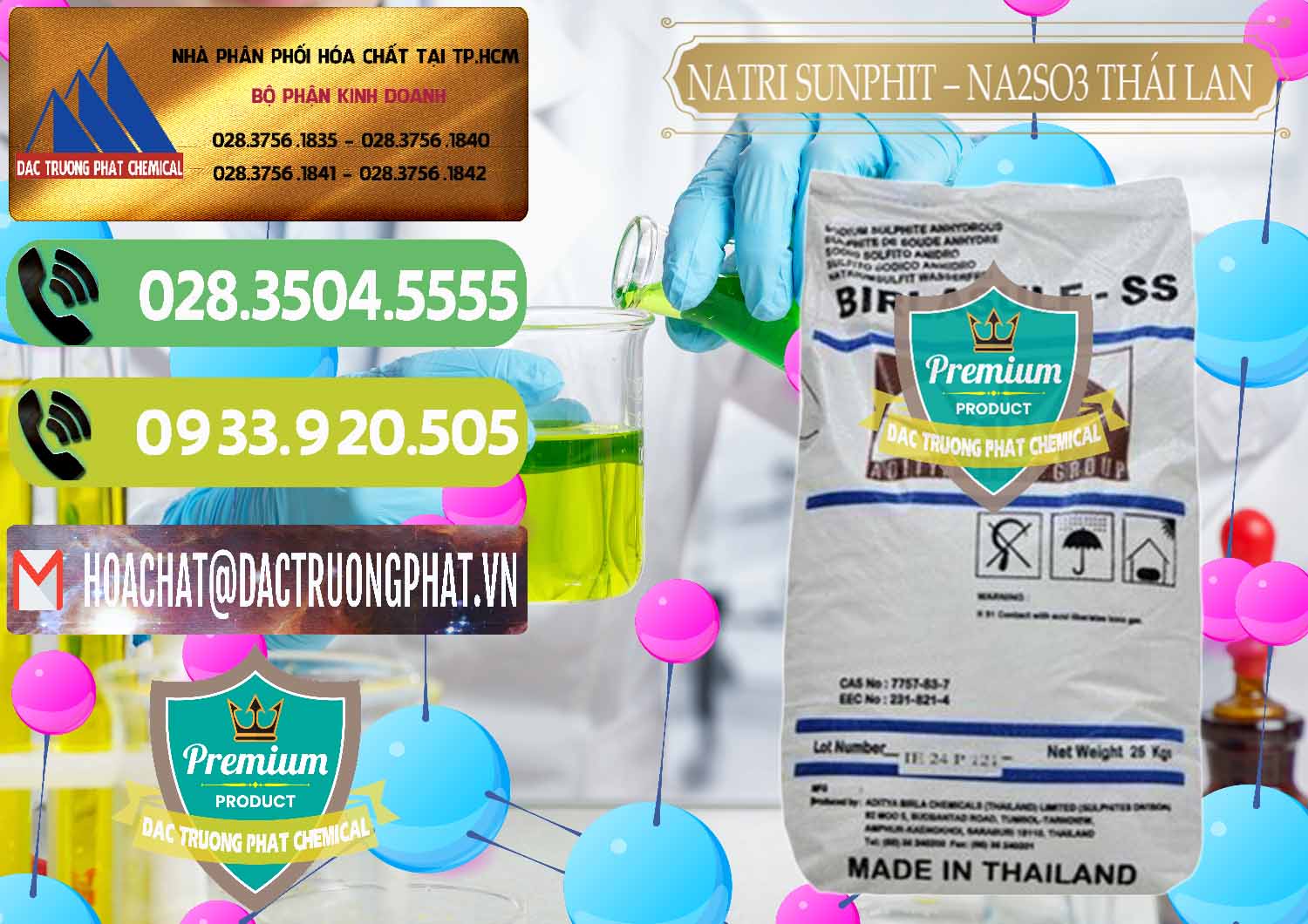 Đơn vị bán _ phân phối Natri Sunphit - NA2SO3 Thái Lan - 0105 - Công ty cung ứng - phân phối hóa chất tại TP.HCM - hoachatmientay.vn