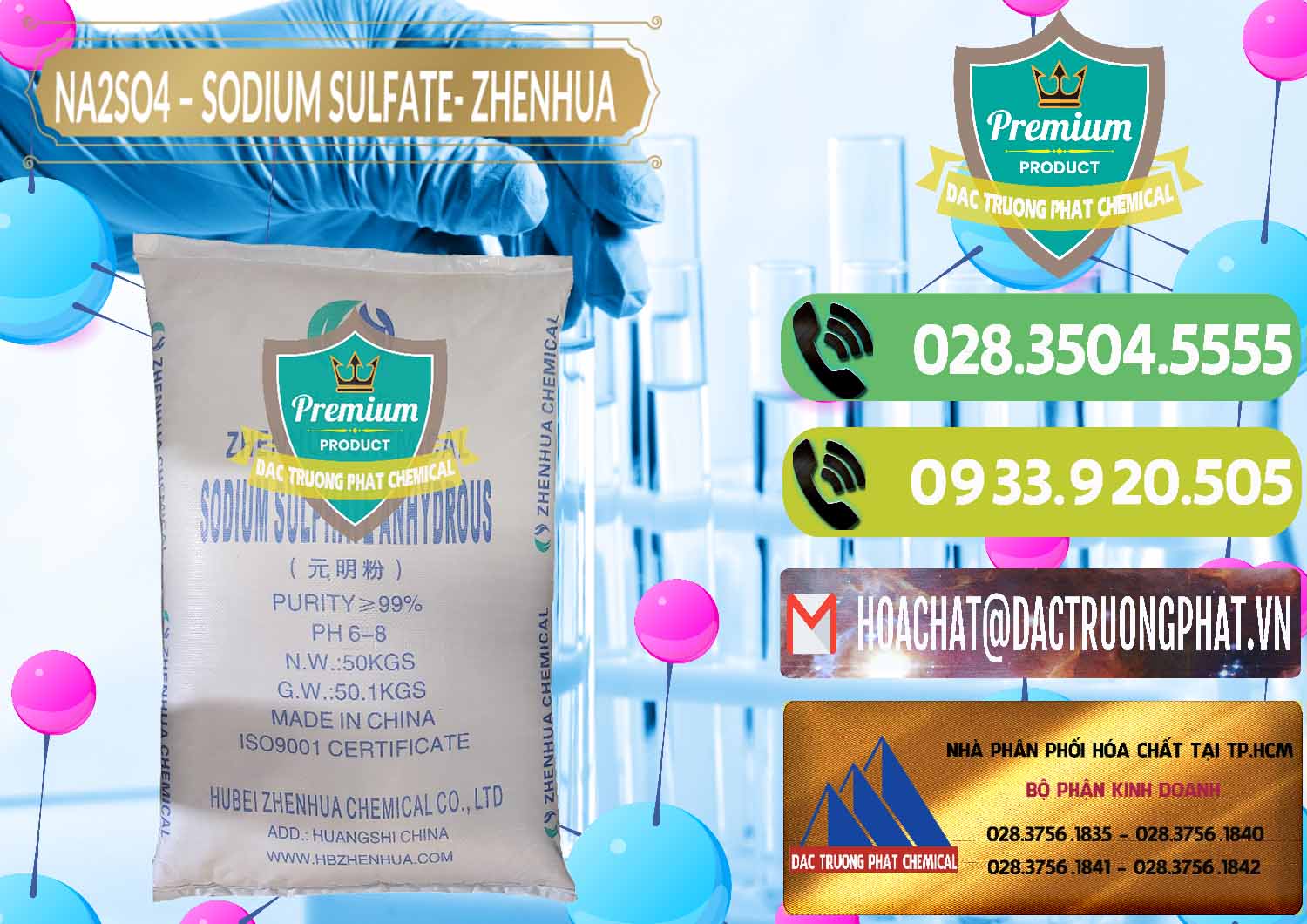 Nơi chuyên bán và phân phối Sodium Sulphate - Muối Sunfat Na2SO4 Zhenhua Trung Quốc China - 0101 - Nơi phân phối ( nhập khẩu ) hóa chất tại TP.HCM - hoachatmientay.vn