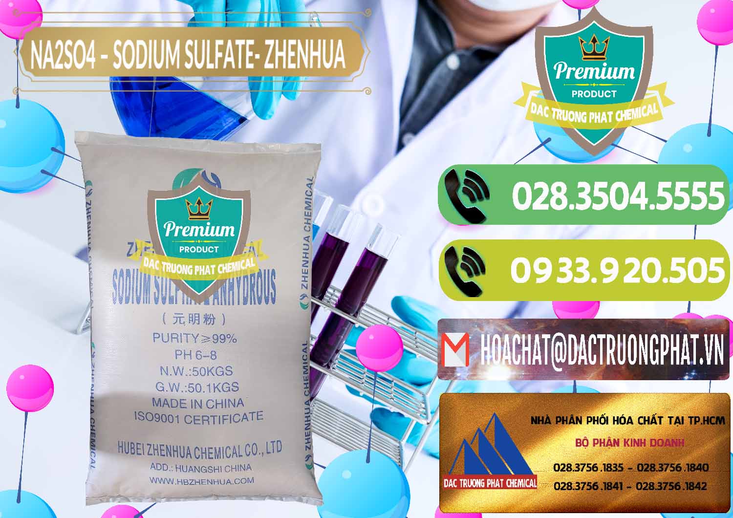 Cty bán & cung cấp Sodium Sulphate - Muối Sunfat Na2SO4 Zhenhua Trung Quốc China - 0101 - Công ty chuyên cung ứng & phân phối hóa chất tại TP.HCM - hoachatmientay.vn
