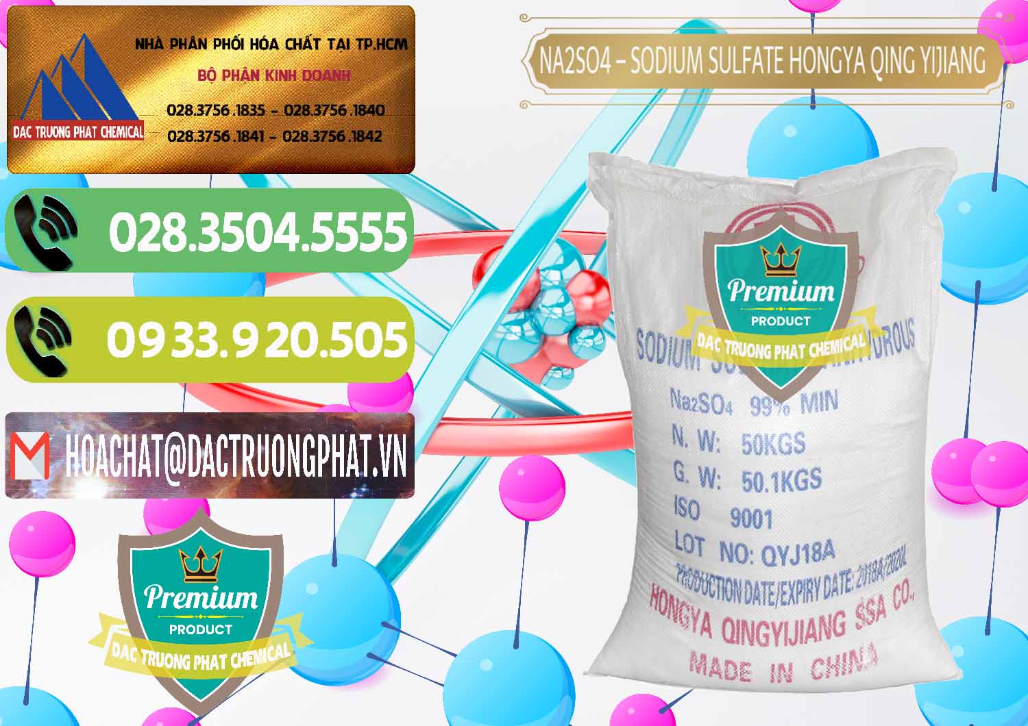 Nhà nhập khẩu ( bán ) Sodium Sulphate - Muối Sunfat Na2SO4 Logo Cánh Bườm Hongya Qing Yi Trung Quốc China - 0098 - Nơi cung cấp và phân phối hóa chất tại TP.HCM - hoachatmientay.vn