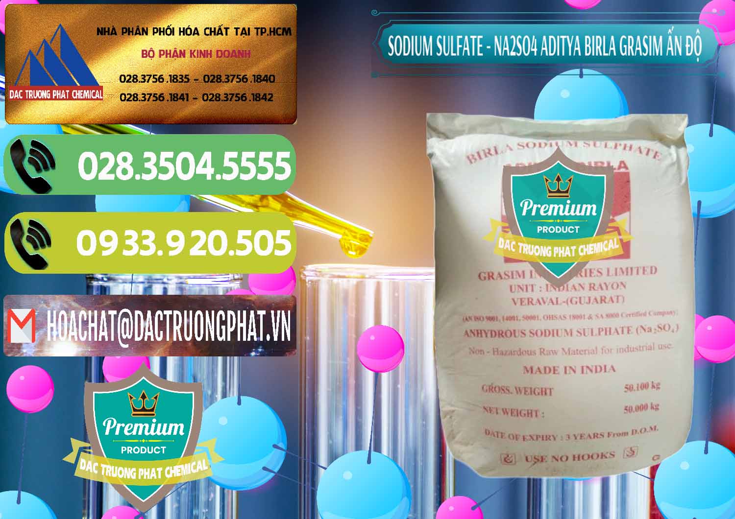 Công ty chuyên bán _ cung ứng Sodium Sulphate - Muối Sunfat Na2SO4 Grasim Ấn Độ India - 0356 - Chuyên cung cấp & bán hóa chất tại TP.HCM - hoachatmientay.vn