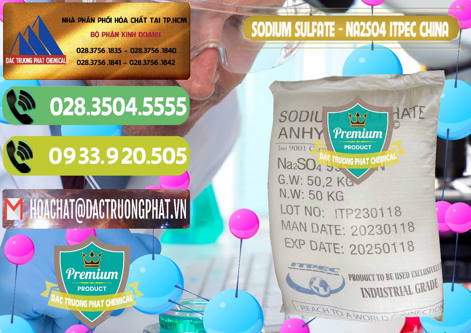 Công ty bán & cung ứng Sodium Sulphate - Muối Sunfat Na2SO4 ITPEC Trung Quốc China - 0340 - Cty phân phối _ cung cấp hóa chất tại TP.HCM - hoachatmientay.vn
