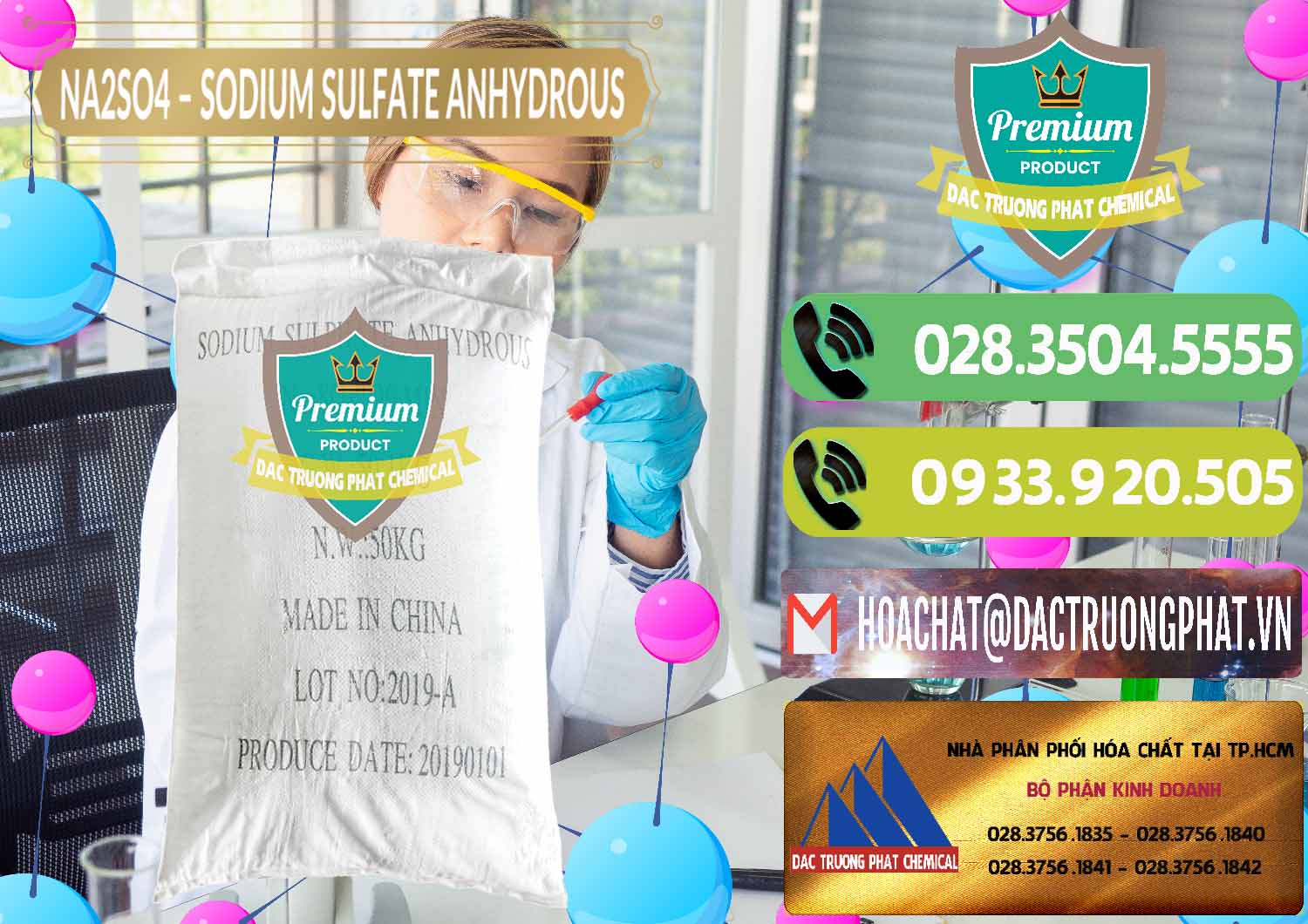 Công ty chuyên kinh doanh & bán Sodium Sulphate - Muối Sunfat Na2SO4 PH 6-8 Trung Quốc China - 0099 - Nhà phân phối & bán hóa chất tại TP.HCM - hoachatmientay.vn