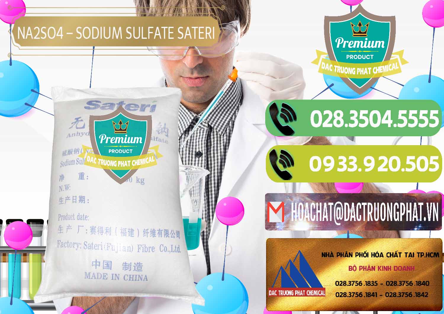 Công ty chuyên cung ứng _ bán Sodium Sulphate - Muối Sunfat Na2SO4 Sateri Trung Quốc China - 0100 - Nơi chuyên phân phối ( kinh doanh ) hóa chất tại TP.HCM - hoachatmientay.vn