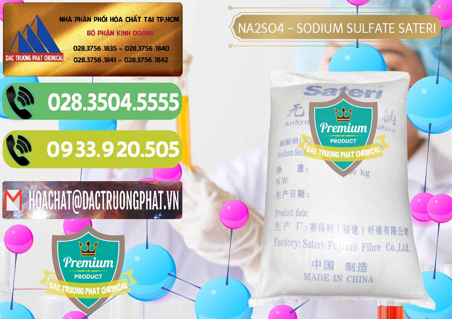 Cty bán & phân phối Sodium Sulphate - Muối Sunfat Na2SO4 Sateri Trung Quốc China - 0100 - Nơi nhập khẩu ( cung cấp ) hóa chất tại TP.HCM - hoachatmientay.vn