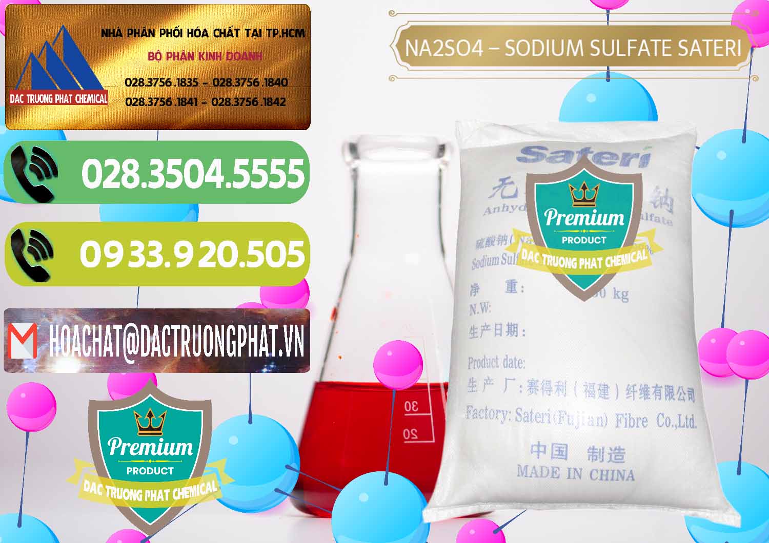 Chuyên phân phối - bán Sodium Sulphate - Muối Sunfat Na2SO4 Sateri Trung Quốc China - 0100 - Đơn vị cung cấp _ phân phối hóa chất tại TP.HCM - hoachatmientay.vn