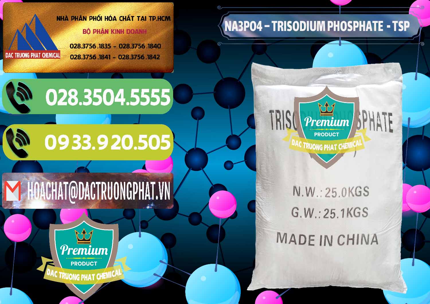 Đơn vị cung cấp và bán Na3PO4 – Trisodium Phosphate Trung Quốc China TSP - 0103 - Cty chuyên phân phối _ kinh doanh hóa chất tại TP.HCM - hoachatmientay.vn