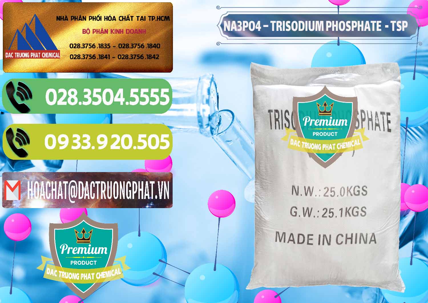 Cty chuyên bán & phân phối Na3PO4 – Trisodium Phosphate Trung Quốc China TSP - 0103 - Cty nhập khẩu & cung cấp hóa chất tại TP.HCM - hoachatmientay.vn