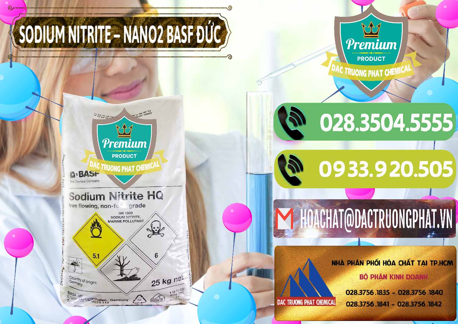 Cty nhập khẩu _ bán Sodium Nitrite - NANO2 Đức BASF Germany - 0148 - Cty nhập khẩu - cung cấp hóa chất tại TP.HCM - hoachatmientay.vn