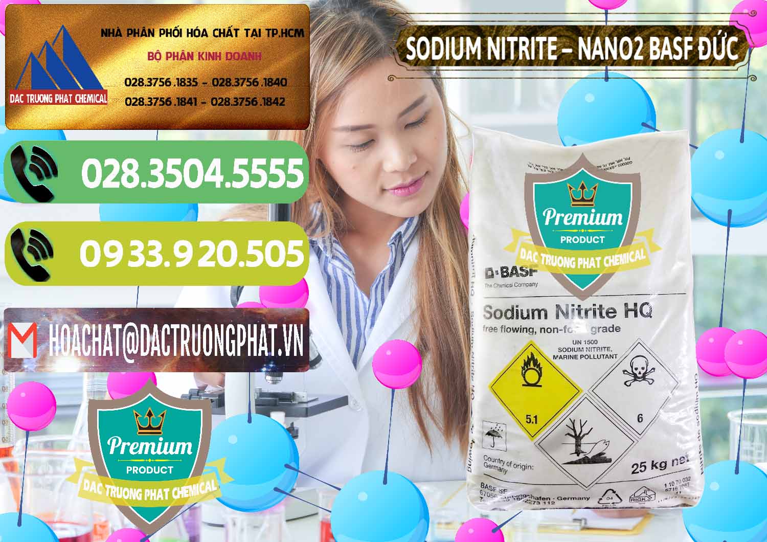 Nhà phân phối ( bán ) Sodium Nitrite - NANO2 Đức BASF Germany - 0148 - Công ty chuyên nhập khẩu ( phân phối ) hóa chất tại TP.HCM - hoachatmientay.vn