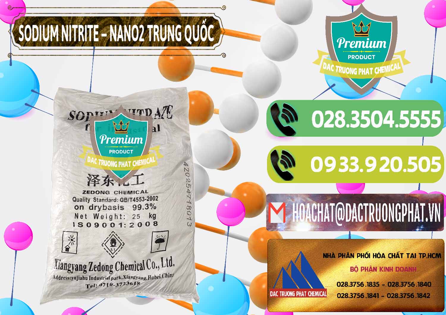 Cty chuyên cung cấp và bán Sodium Nitrite - NANO2 Zedong Trung Quốc China - 0149 - Công ty phân phối và bán hóa chất tại TP.HCM - hoachatmientay.vn