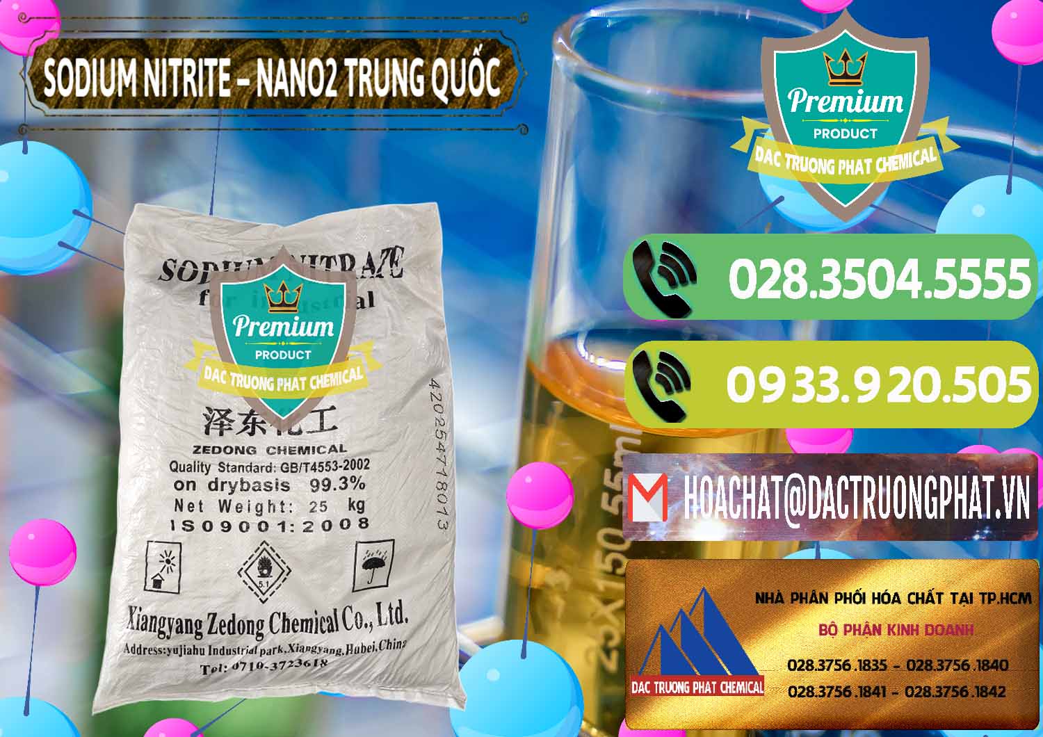 Công ty chuyên cung cấp _ bán Sodium Nitrite - NANO2 Zedong Trung Quốc China - 0149 - Cty phân phối - bán hóa chất tại TP.HCM - hoachatmientay.vn