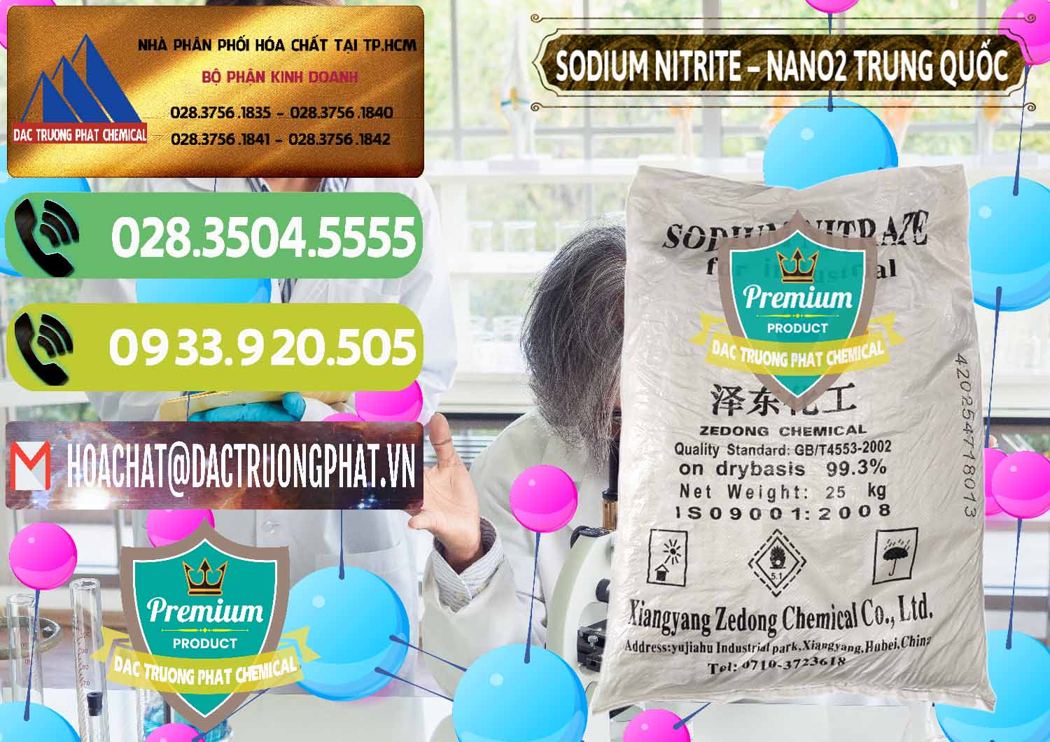 Đơn vị chuyên bán & cung ứng Sodium Nitrite - NANO2 Zedong Trung Quốc China - 0149 - Chuyên cung cấp ( kinh doanh ) hóa chất tại TP.HCM - hoachatmientay.vn