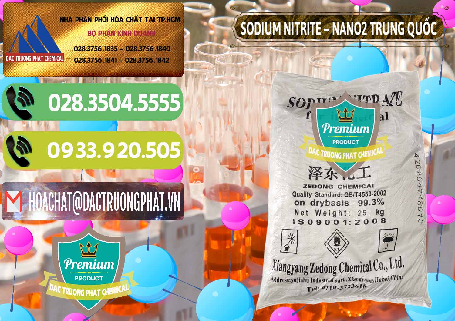 Công ty bán ( phân phối ) Sodium Nitrite - NANO2 Zedong Trung Quốc China - 0149 - Cty phân phối - bán hóa chất tại TP.HCM - hoachatmientay.vn