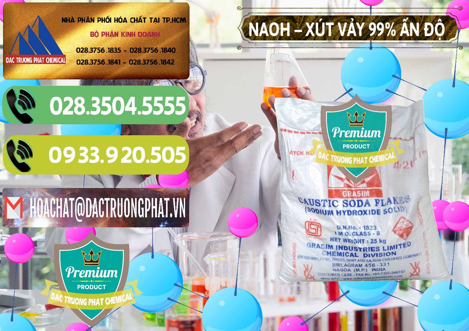 Kinh doanh - bán Xút Vảy - NaOH Vảy 99% Aditya Birla Grasim Ấn Độ India - 0171 - Công ty cung ứng _ phân phối hóa chất tại TP.HCM - hoachatmientay.vn