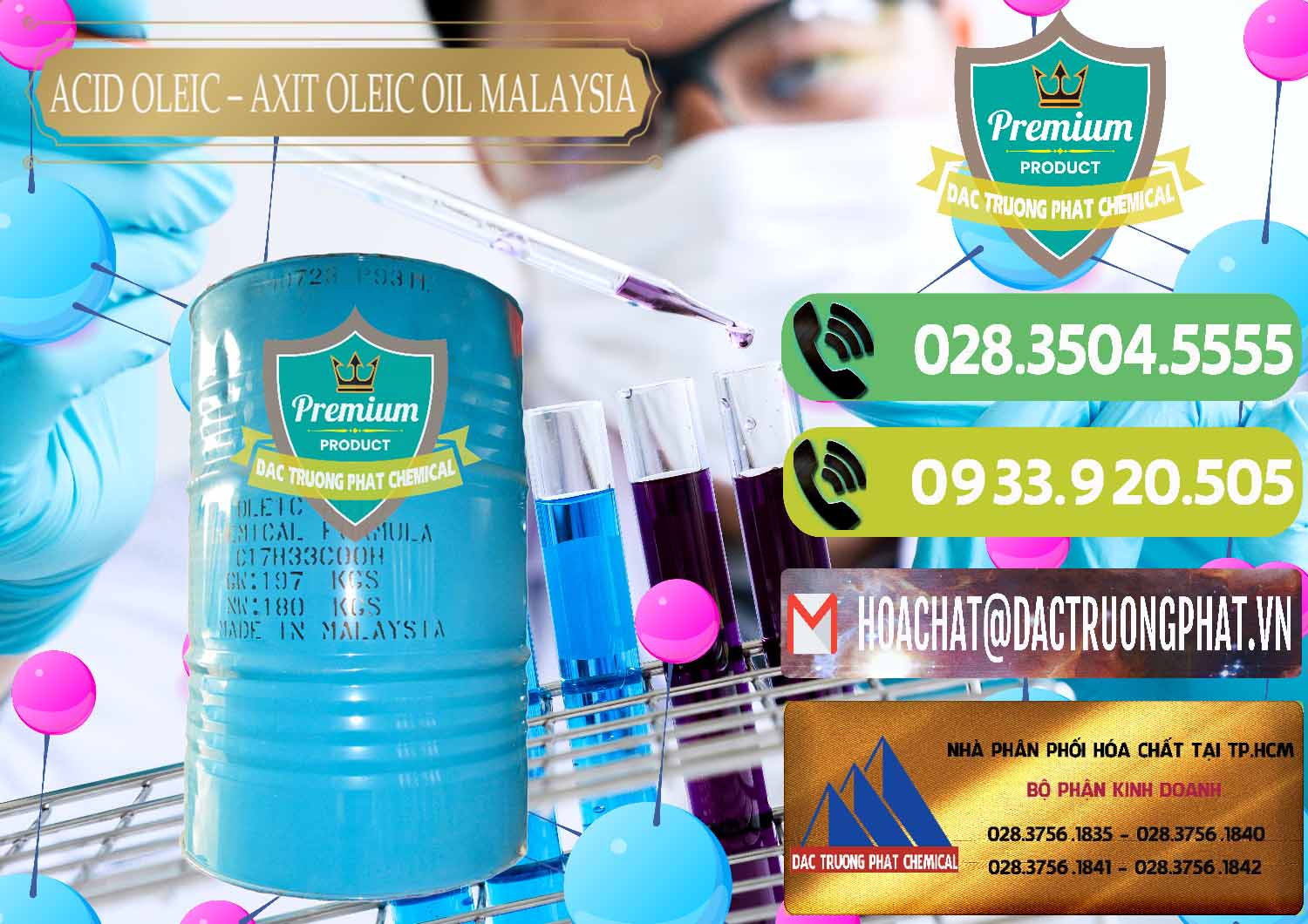 Công ty nhập khẩu và bán Acid Oleic – Axit Oleic Oil Malaysia - 0013 - Cty cung cấp ( bán ) hóa chất tại TP.HCM - hoachatmientay.vn