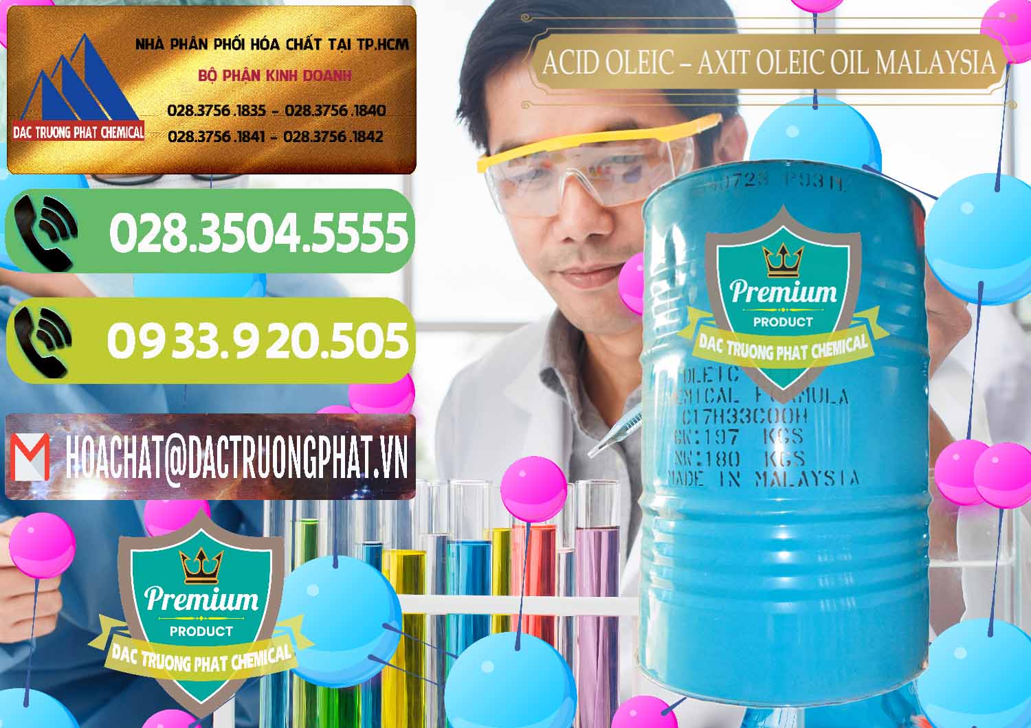 Nơi bán ( cung cấp ) Acid Oleic – Axit Oleic Oil Malaysia - 0013 - Nơi chuyên cung cấp ( kinh doanh ) hóa chất tại TP.HCM - hoachatmientay.vn