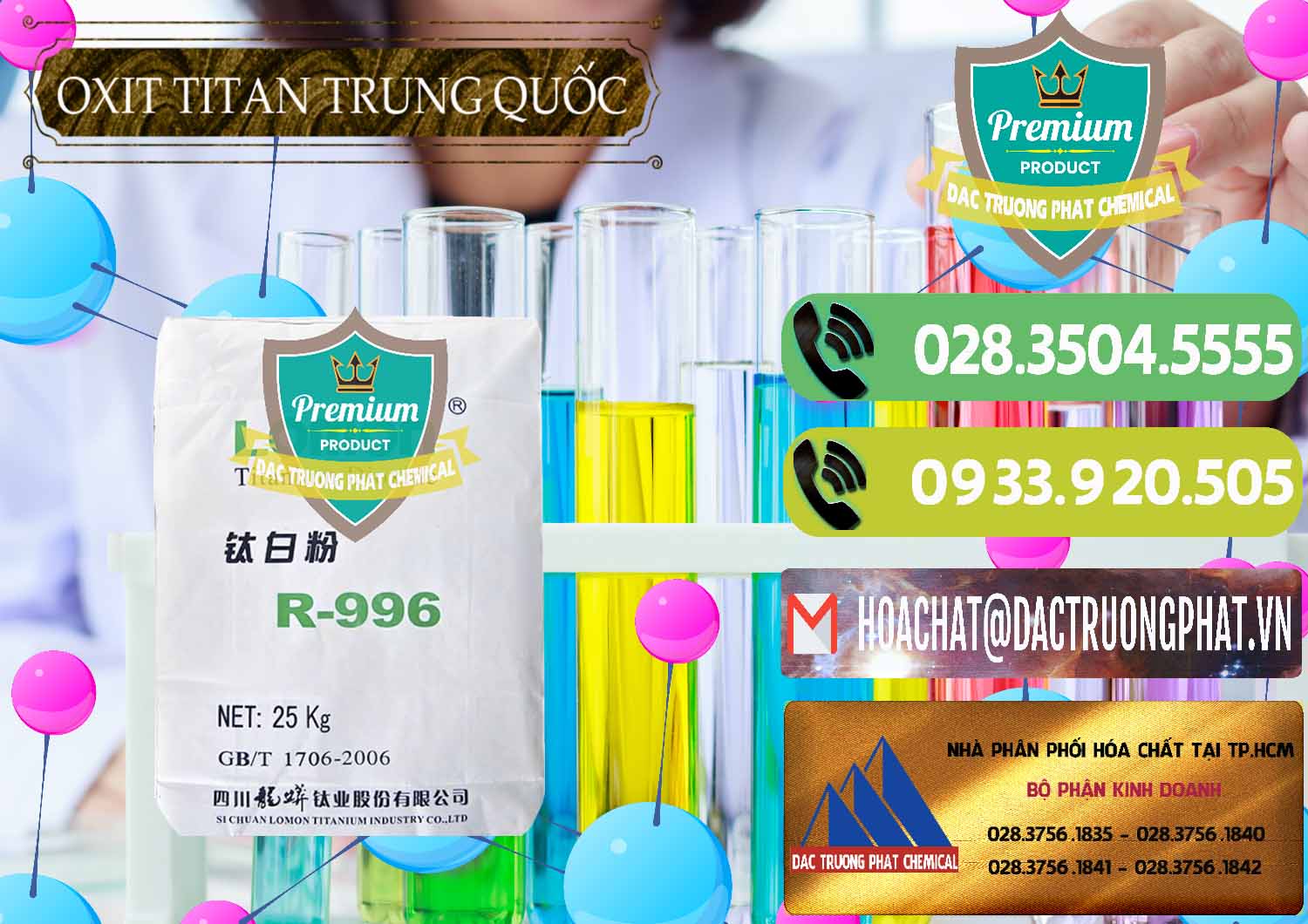 Nhà phân phối _ bán Oxit Titan KA100 – Tio2 Trung Quốc China - 0398 - Chuyên bán và cung cấp hóa chất tại TP.HCM - hoachatmientay.vn