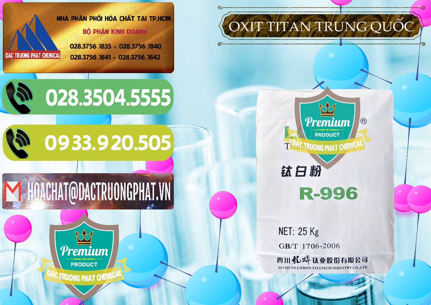 Nơi cung ứng và bán Oxit Titan KA100 – Tio2 Trung Quốc China - 0398 - Nơi chuyên cung cấp & kinh doanh hóa chất tại TP.HCM - hoachatmientay.vn