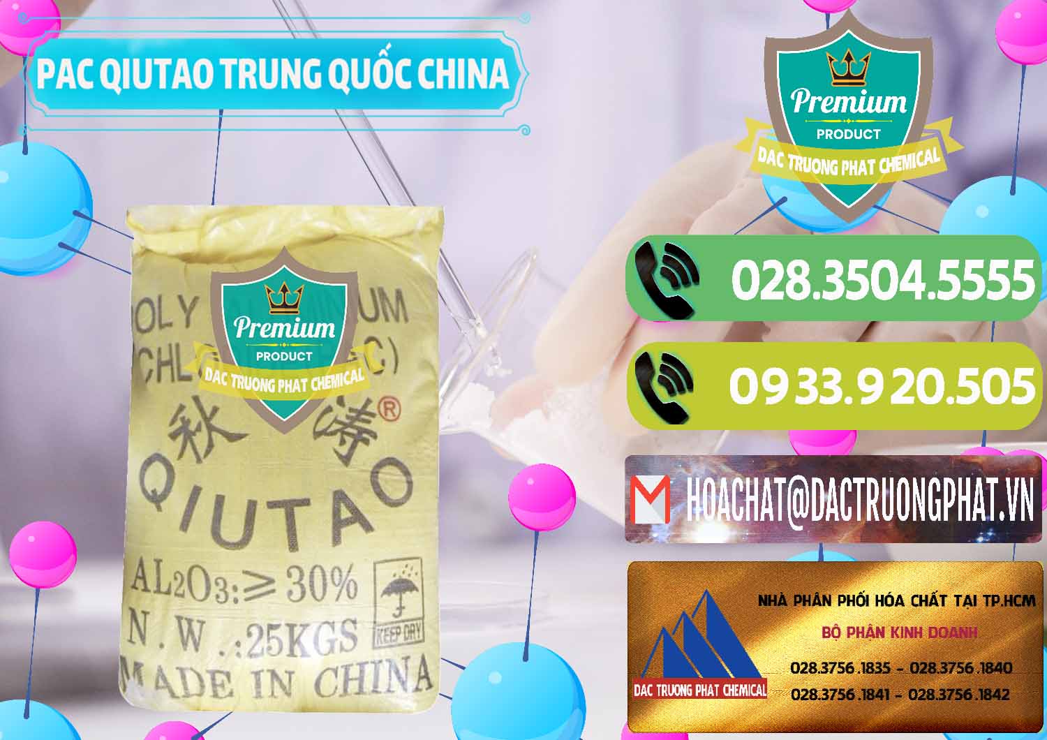 Bán _ phân phối PAC - Polyaluminium Chloride Qiutao Trung Quốc China - 0267 - Đơn vị chuyên cung cấp - kinh doanh hóa chất tại TP.HCM - hoachatmientay.vn
