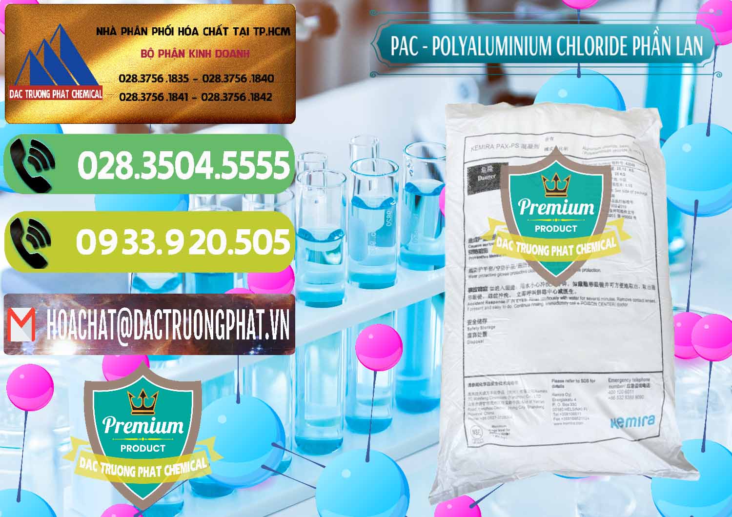 Đơn vị chuyên nhập khẩu & bán PAC - Polyaluminium Chloride Phần Lan Finland - 0383 - Nơi chuyên phân phối ( cung ứng ) hóa chất tại TP.HCM - hoachatmientay.vn
