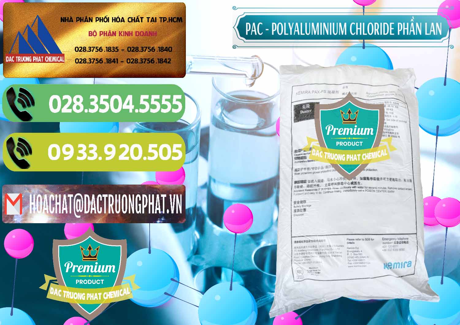 Đơn vị phân phối ( bán ) PAC - Polyaluminium Chloride Phần Lan Finland - 0383 - Đơn vị cung cấp và phân phối hóa chất tại TP.HCM - hoachatmientay.vn