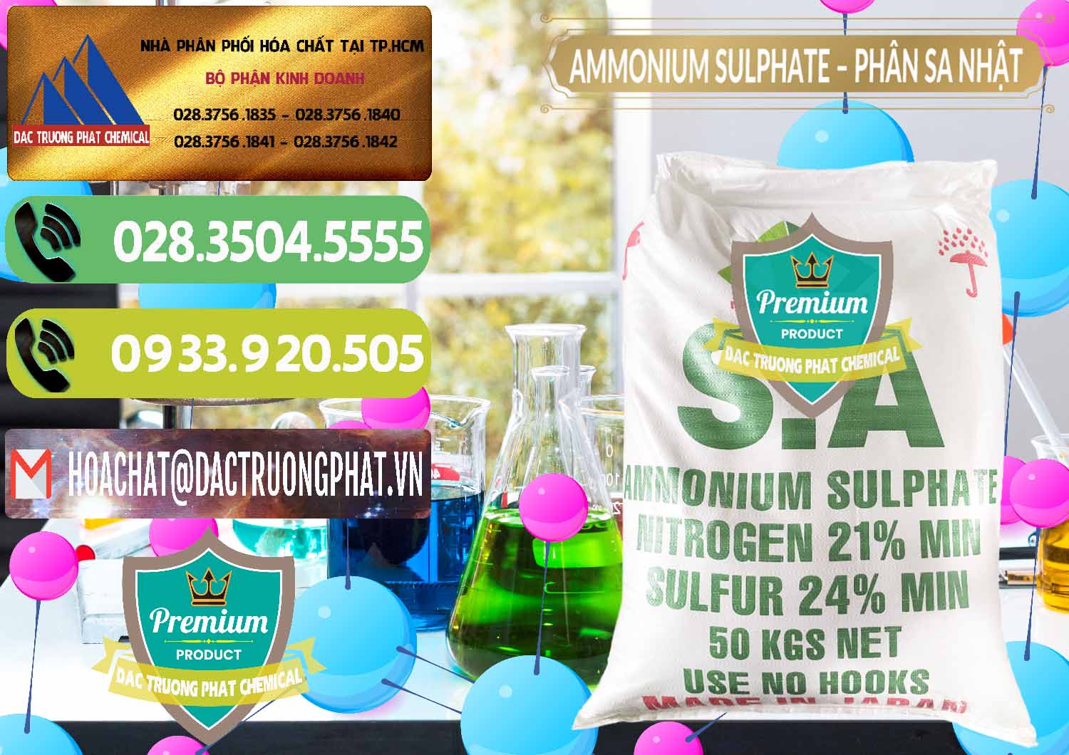 Công ty bán & cung cấp Ammonium Sulphate – Phân Sa Nhật Japan - 0023 - Cty chuyên nhập khẩu ( cung cấp ) hóa chất tại TP.HCM - hoachatmientay.vn