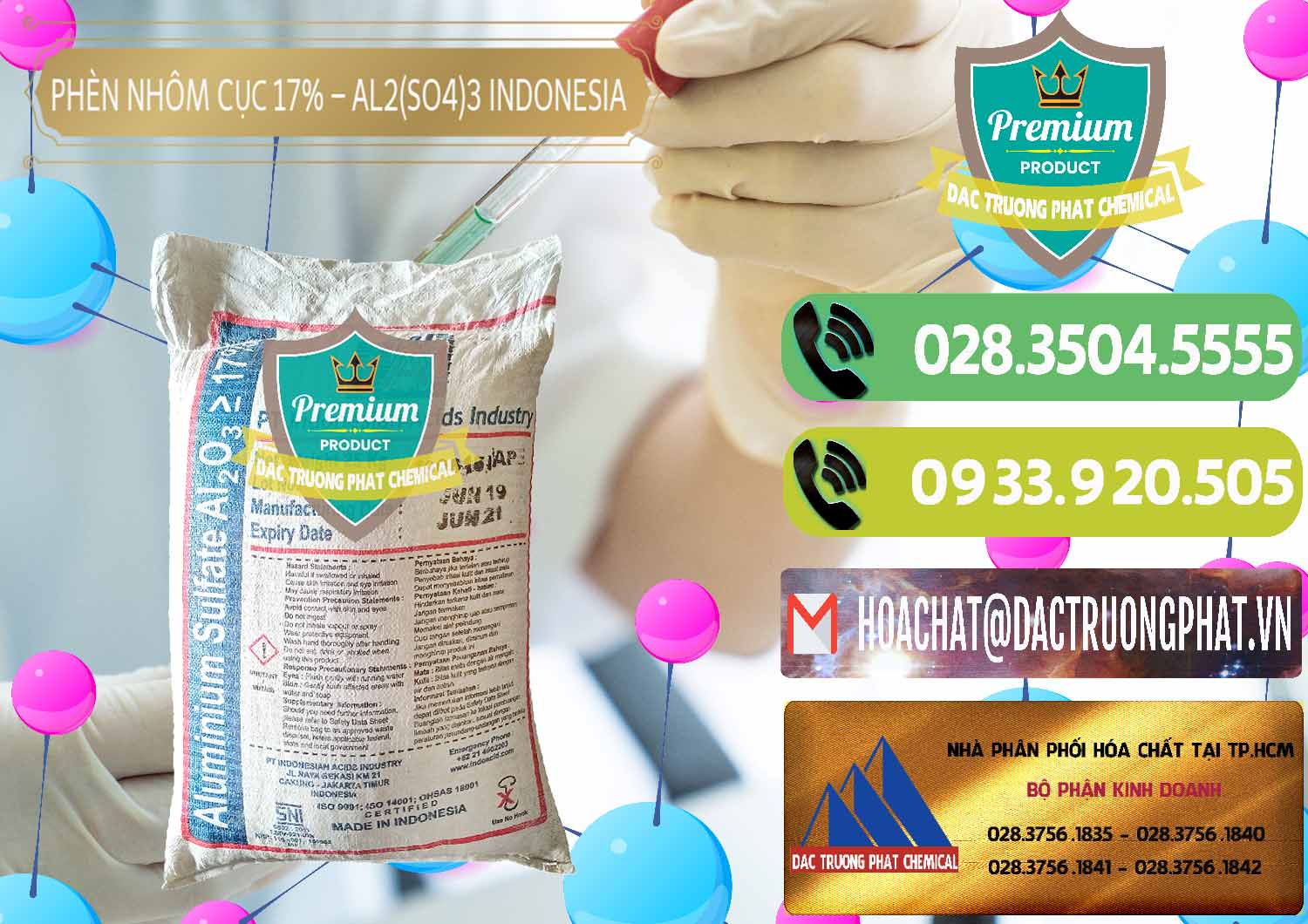 Cty cung ứng _ bán Phèn Nhôm Cục - Al2(SO4)3 17% bao 25kg Indonesia - 0115 - Nhà cung cấp _ kinh doanh hóa chất tại TP.HCM - hoachatmientay.vn
