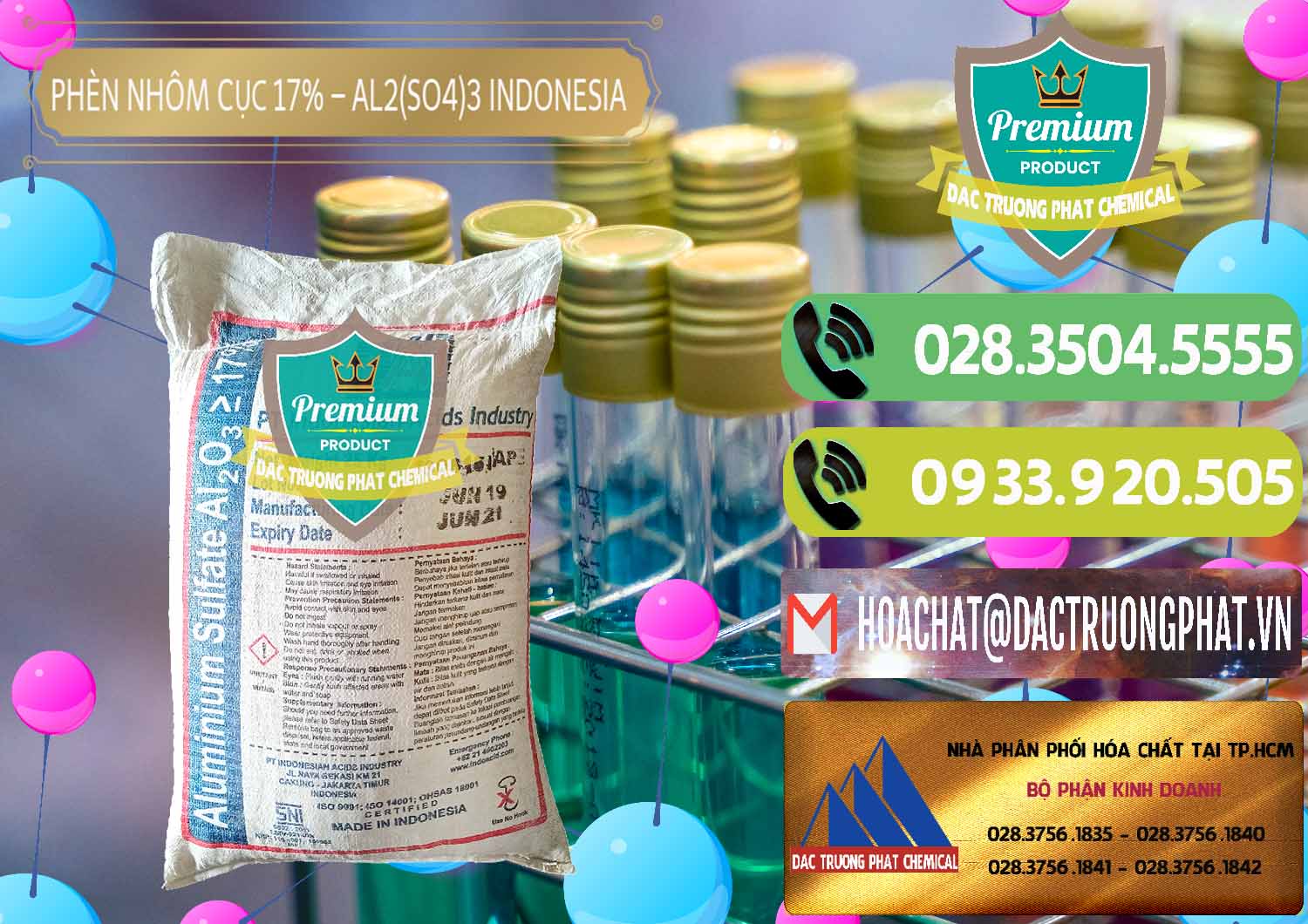 Nhà cung ứng ( bán ) Phèn Nhôm Cục - Al2(SO4)3 17% bao 25kg Indonesia - 0115 - Công ty chuyên nhập khẩu _ phân phối hóa chất tại TP.HCM - hoachatmientay.vn
