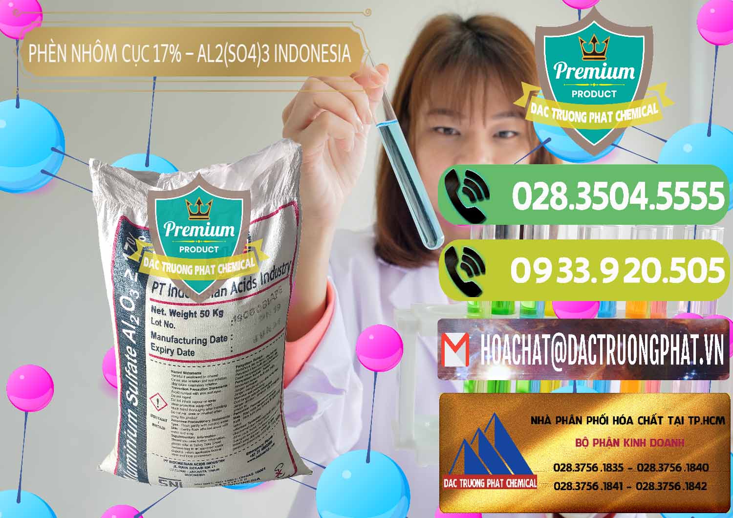 Chuyên cung cấp ( bán ) Phèn Nhôm Cục - Al2(SO4)3 17% bao 50kg Indonesia - 0113 - Đơn vị cung ứng ( phân phối ) hóa chất tại TP.HCM - hoachatmientay.vn