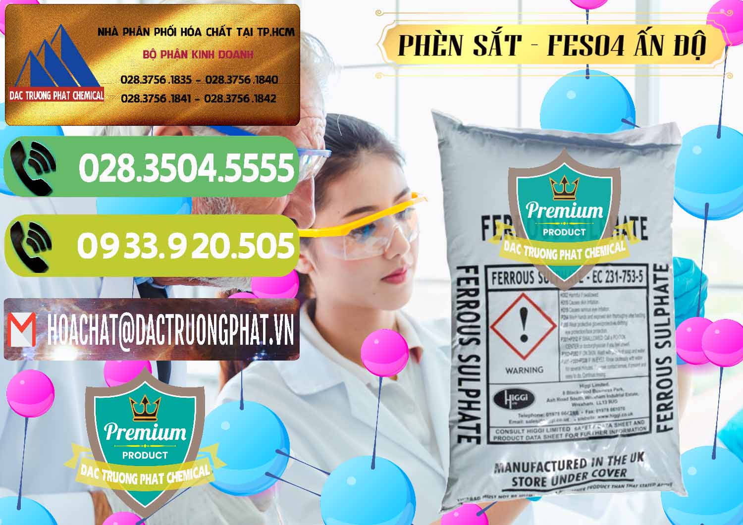 Công ty bán - cung ứng Phèn Sắt - FeSO4.7H2O Ấn Độ India - 0354 - Nhà phân phối & cung cấp hóa chất tại TP.HCM - hoachatmientay.vn
