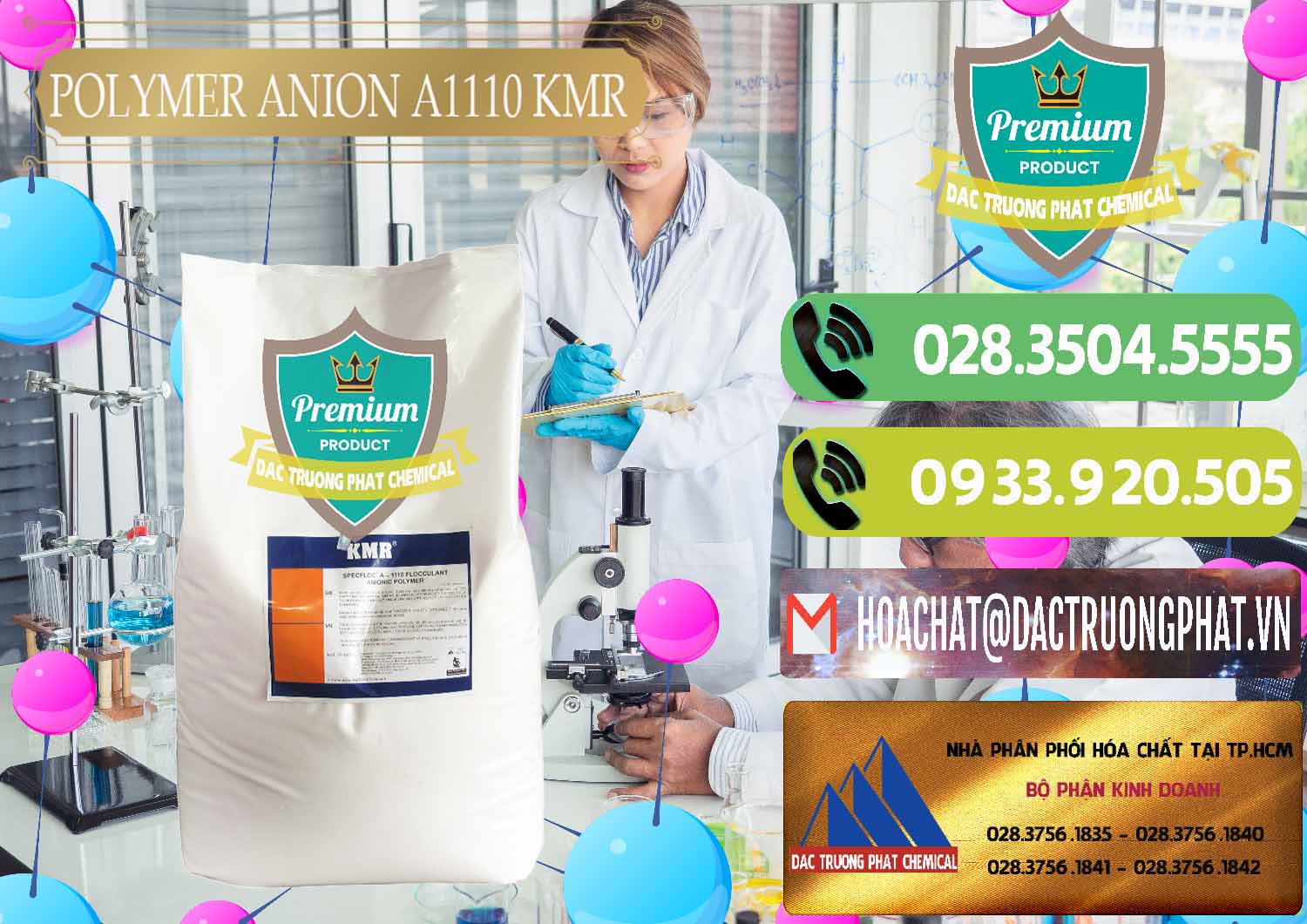 Công ty bán & phân phối Polymer Anion A1110 - KMR Anh Quốc England - 0118 - Công ty chuyên kinh doanh - phân phối hóa chất tại TP.HCM - hoachatmientay.vn