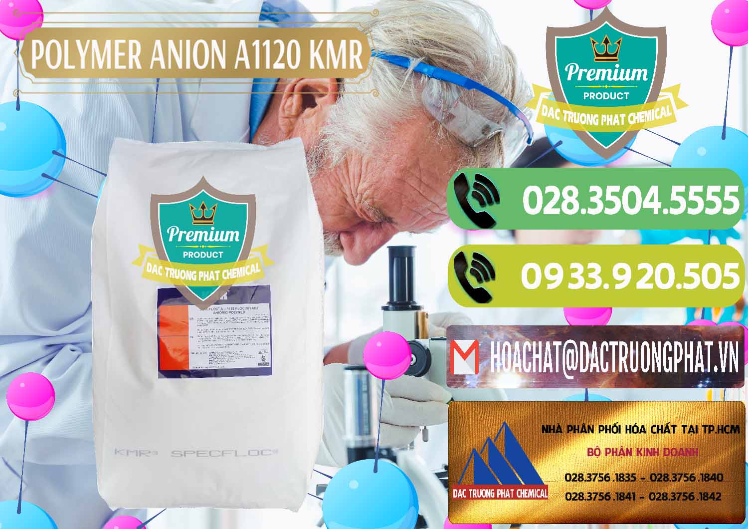 Nhà phân phối & bán Polymer Anion A1120 - KMR Anh Quốc England - 0119 - Công ty phân phối và cung cấp hóa chất tại TP.HCM - hoachatmientay.vn