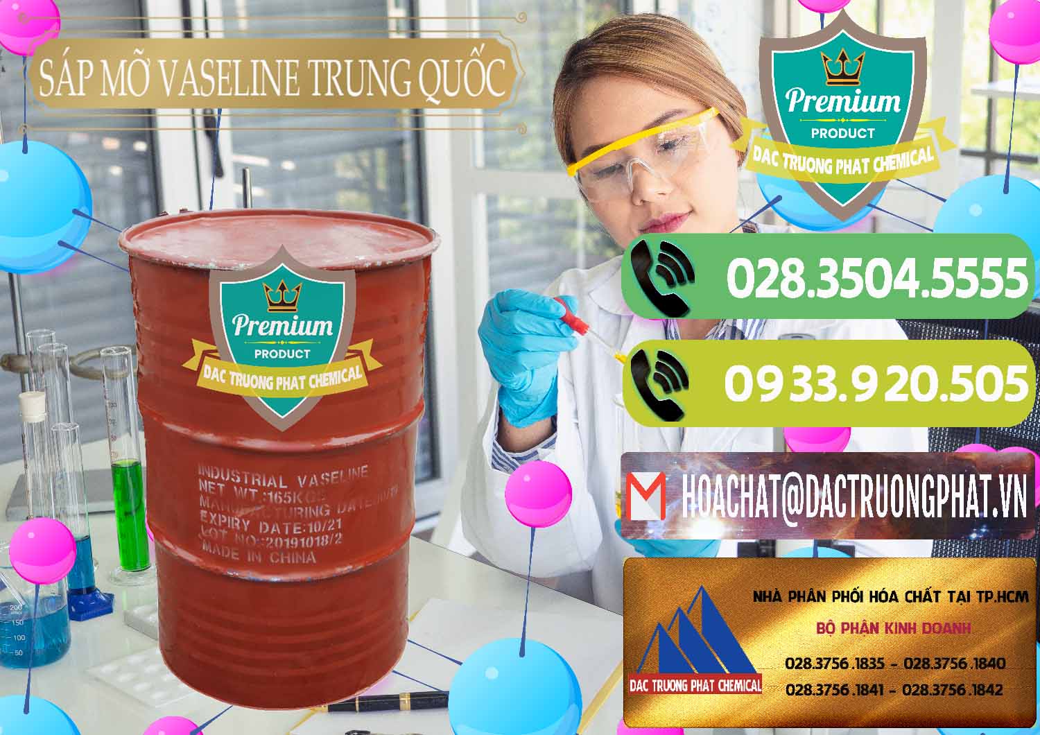 Công ty bán & phân phối Sáp Mỡ Vaseline Trung Quốc China - 0122 - Công ty bán & cung cấp hóa chất tại TP.HCM - hoachatmientay.vn