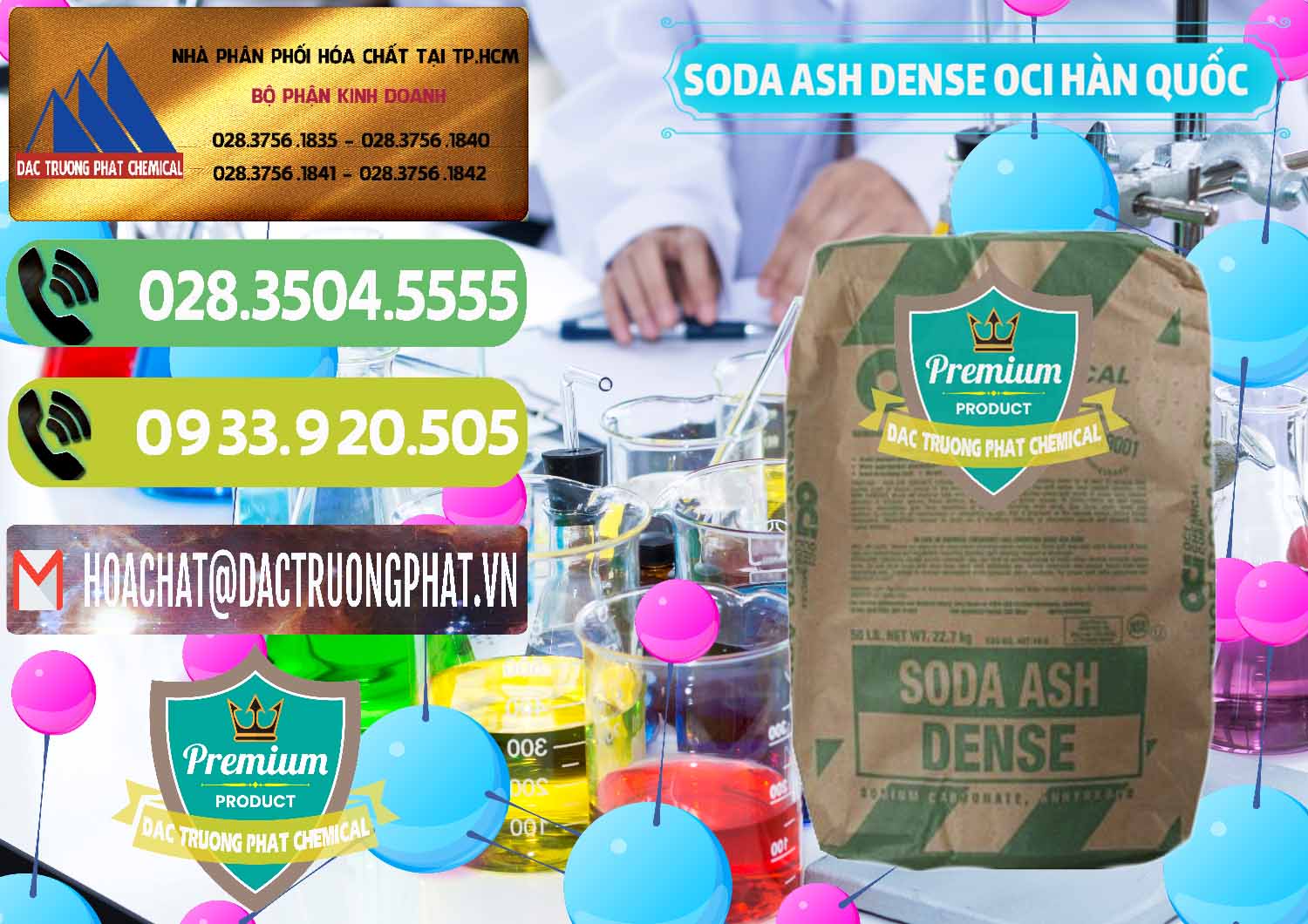 Nơi chuyên phân phối _ bán Soda Ash Dense - NA2CO3 OCI Hàn Quốc Korea - 0338 - Cung cấp _ kinh doanh hóa chất tại TP.HCM - hoachatmientay.vn