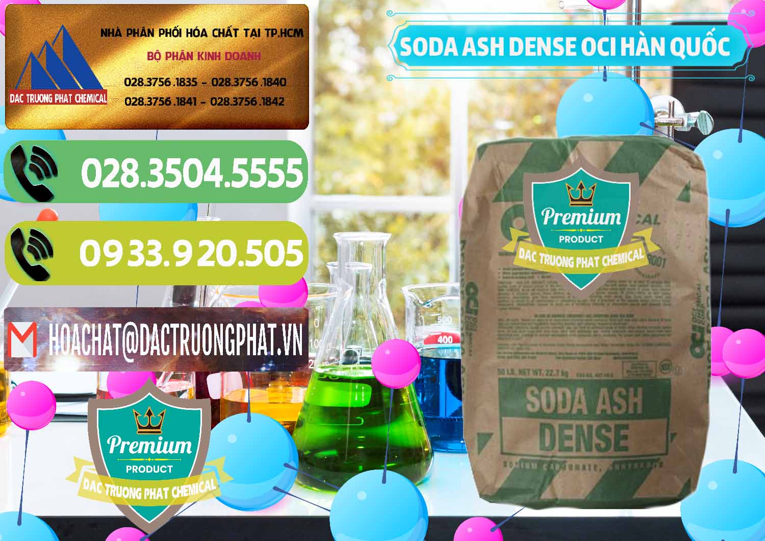 Cty chuyên phân phối & bán Soda Ash Dense - NA2CO3 OCI Hàn Quốc Korea - 0338 - Nhà phân phối - cung cấp hóa chất tại TP.HCM - hoachatmientay.vn