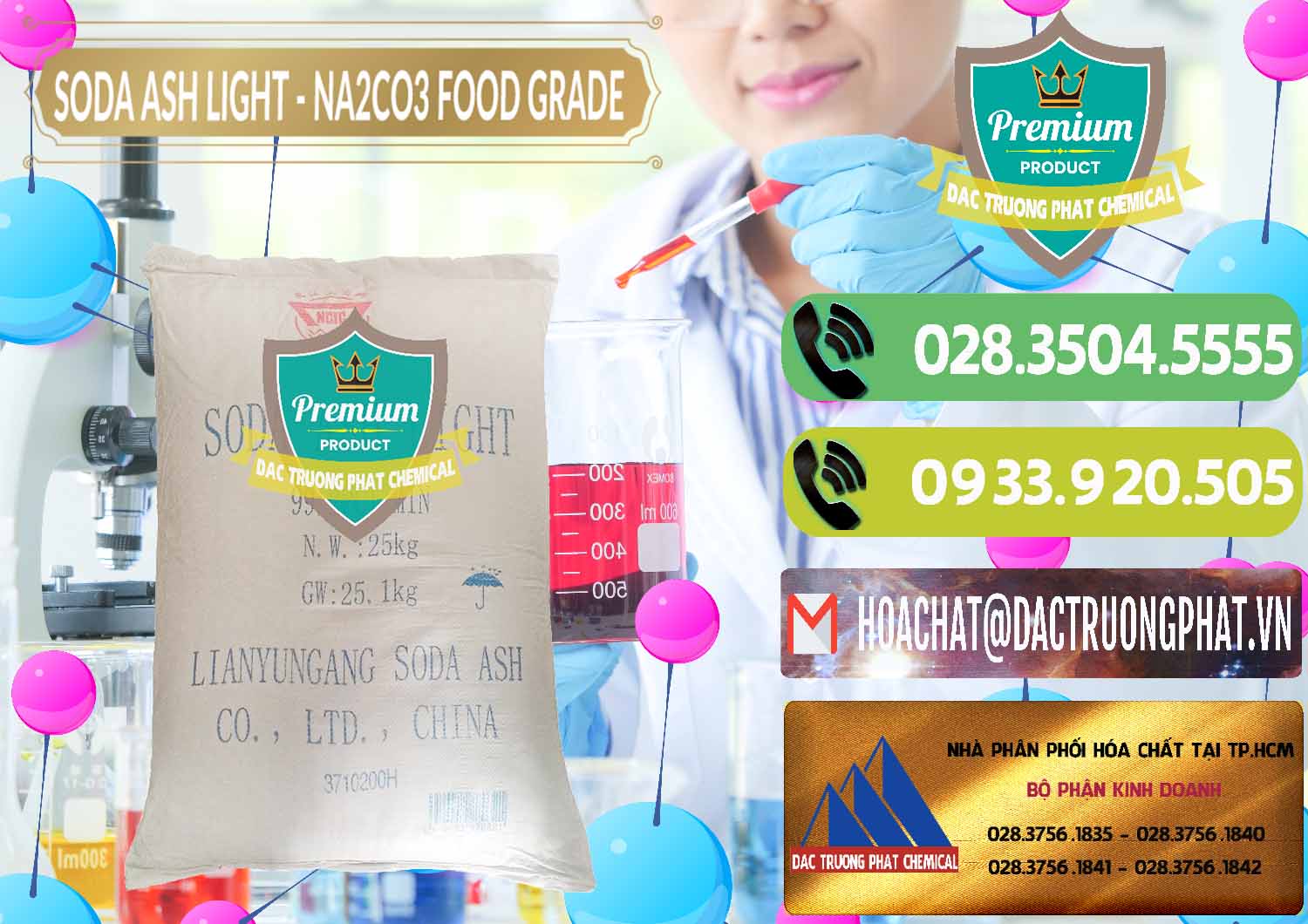 Công ty cung ứng - bán Soda Ash Light – NA2CO3 Food Grade Trung Quốc China - 0127 - Đơn vị chuyên cung cấp ( nhập khẩu ) hóa chất tại TP.HCM - hoachatmientay.vn