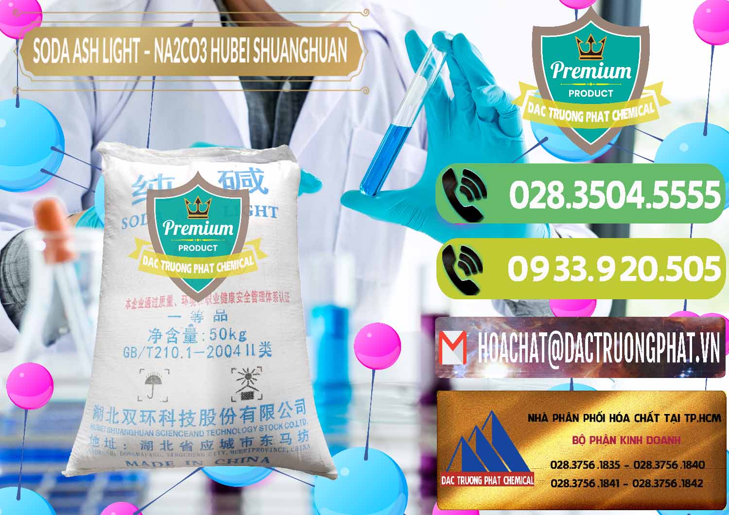 Cty chuyên kinh doanh và bán Soda Ash Light - NA2CO3 2 Vòng Tròn Hubei Shuanghuan Trung Quốc China - 0130 - Đơn vị bán & cung cấp hóa chất tại TP.HCM - hoachatmientay.vn